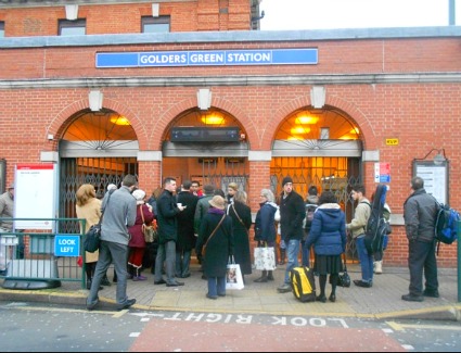 Golders Green Tube Station, London